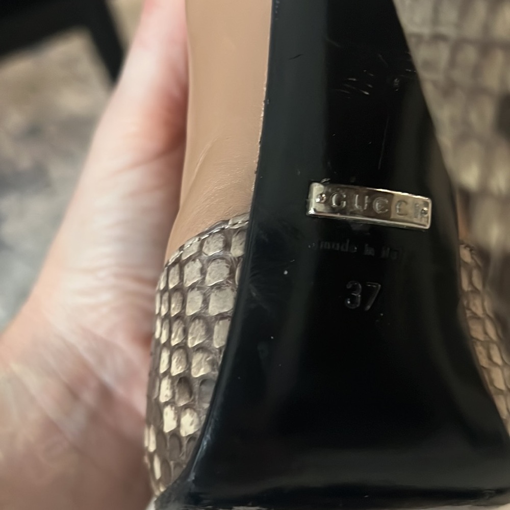 Gucci Boots Ankle Lillian Python With Horsebit De… - image 5